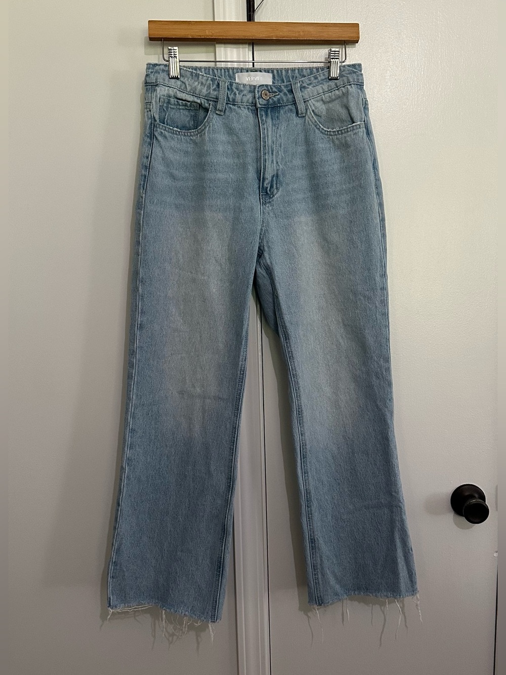 Vervet Blue light wash denim jeans